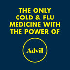 Advil Cold & Flu, Ibuprofen 200mg, Pain Relief, 50 Tablets