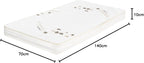 The Moon - 133x10x70 Mattresses and Bedding Organic Hypoallergenic 70 cm