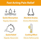 Sanar Naturals Arnica Gel Roll On, Menthol Muscle & Joint Pain Relief, 3 oz | Fast-Acting Cooling Gel, Muscle & Joint Pain Relief, Arnica Montana, Menthol & Camphor, Non-Greasy Roll-On, 3 oz