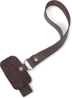 Asterom Handmade Leather Cane Strap - Stylish Wrist Strap for Canes and Walking Sticks