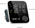NOUYAN Blood Pressure Monitor Upper Arm Machine BP Cuff with Storage Bag | FDA Cleared, Adjustable 8.7-16.5 inch cuff for home use, 2x120 memory, Intelligent voice broadcast, Large LED display