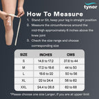 Tynor Compression Stocking Mid Thigh Classic, Beige, Large, 1 Pair