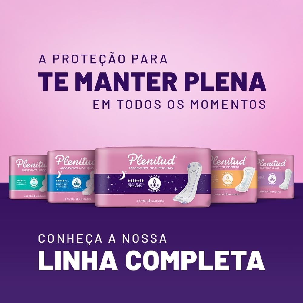 Plenitud Sanitary Pads Overnight 8 pieces