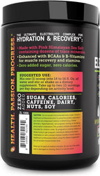 Zeal Naturals Electrolyte Powder - 90 Servings | Keto Electrolytes Powder | Zero Sugar, BCAAs, B-Vitamins | Potassium, Zinc, Magnesium | Hydration Powder Recovery Drink | Passion Fruit Orange Guava