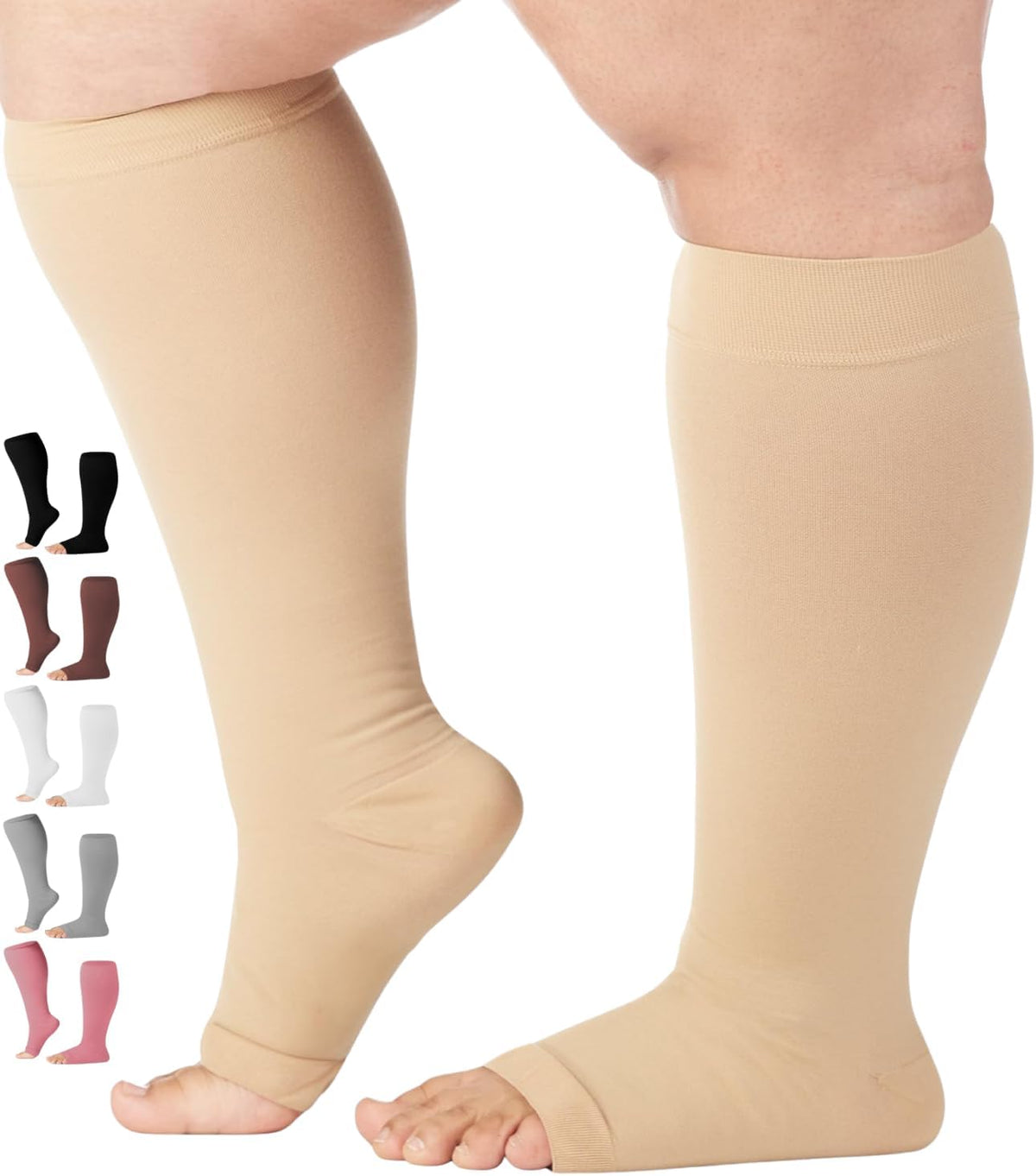 Meias Support and Compression Garments 30 mm