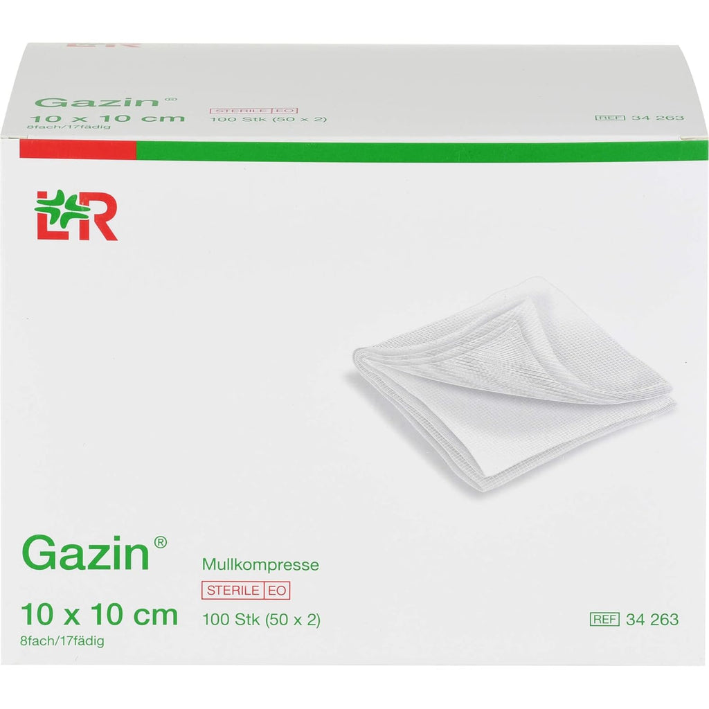 Gazin Wound Dressings and Gauze Sterile 10 cm 300 g