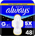 Always Sanitary Pads Overnight 48 pieces
