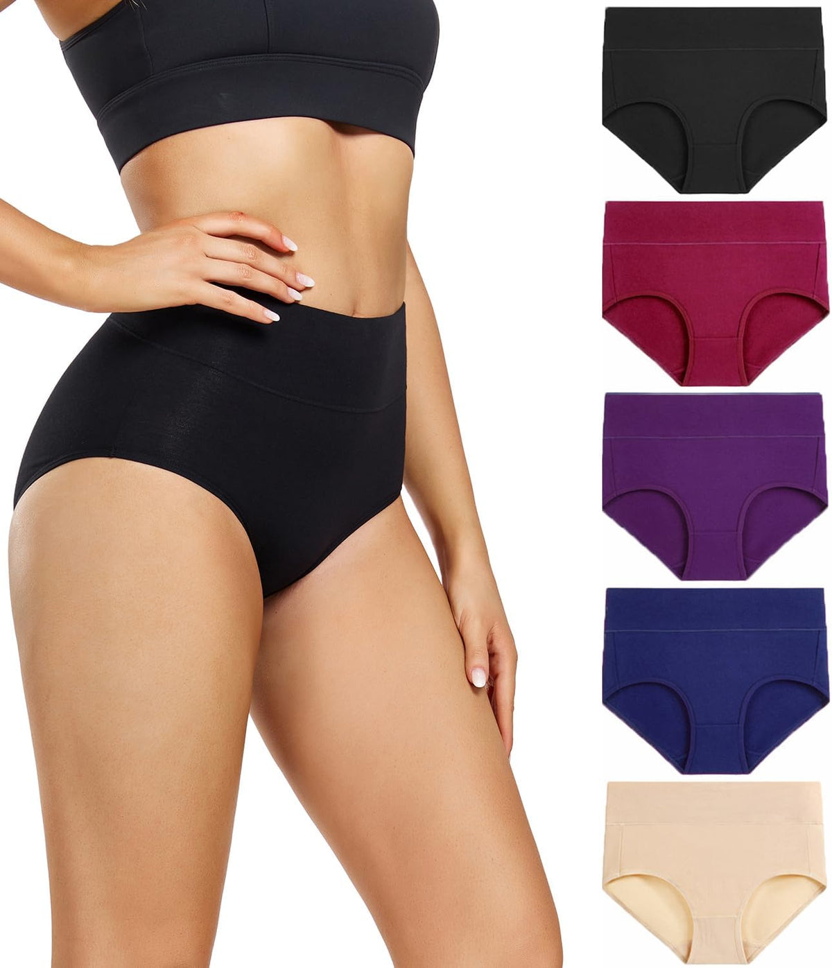 wirarpa Underwear High Waist