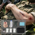 Wound Packing Trainer, Stop The Bleed Practice Kit with Pumping Bag,Wound Care Bleeding Control Kit for Tactical Training