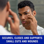 Nexcare Steri-Strip Wound Closure, Breathable Strips Hold Small Wounds Firmly Closed, Great After Sutures or Staples - 30 Wound Closures