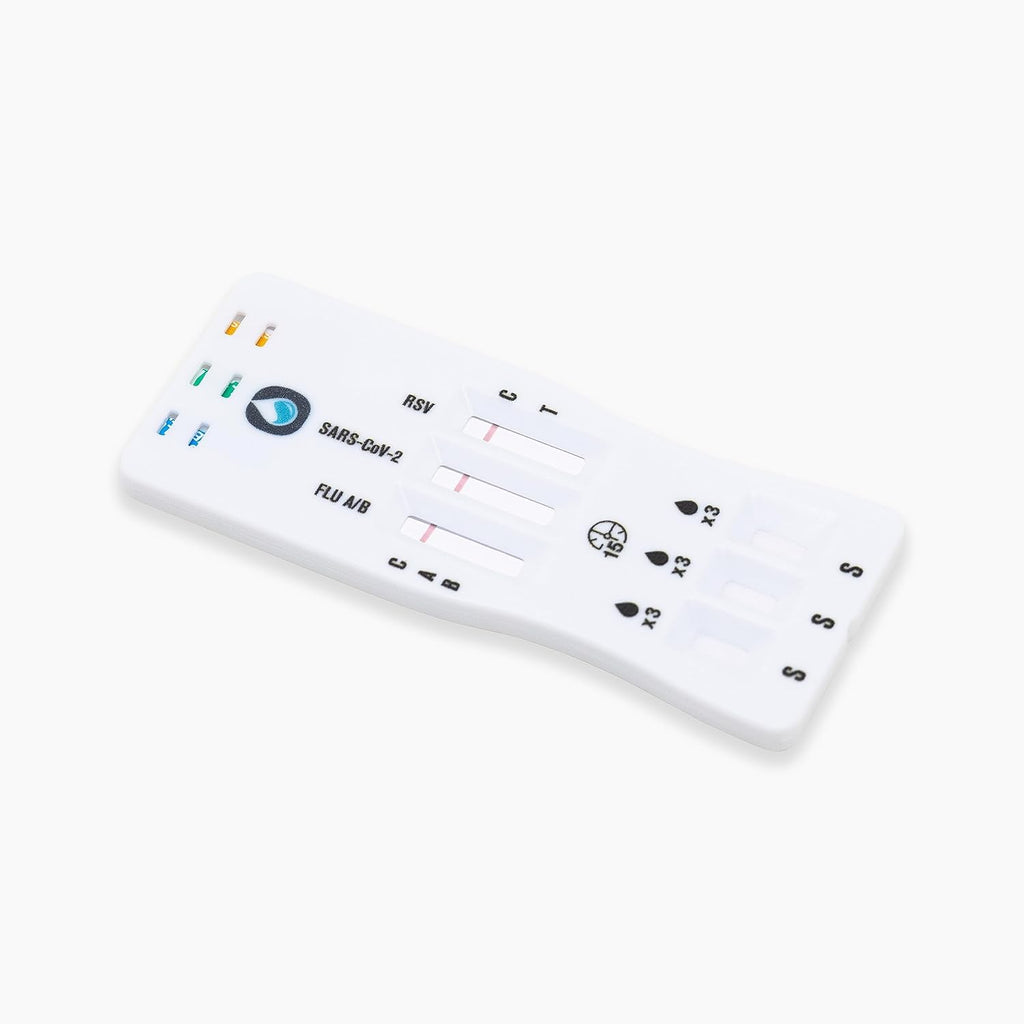 TouchBio RSV Flu A/B & COVID-19 Rapid Antigen Test- For Self-Testing | 02 Test Kit
