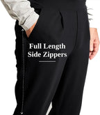 Joe & Bella Men’s Adaptive Pants with Side Zippers – Tear Away Post-Surgery Pants