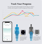 NUTRI FIT Bathroom Scale Smart Digital Bluetooth Scales for Body Weight