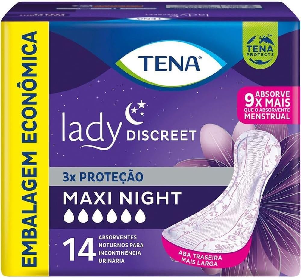 Tena Incontinence Products Without Wings 14 pieces