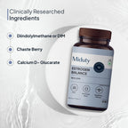 Miduty Estrogen Balance Supplement For Women | Helps in Period & PMS - 60 Capsules