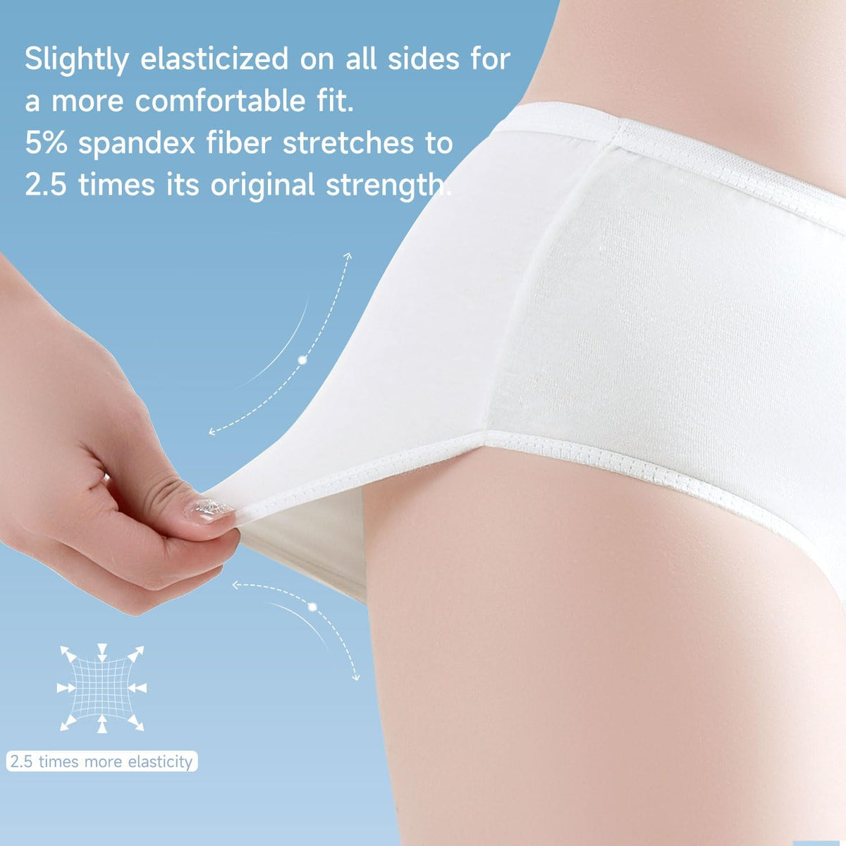 Disposable Underwear for Women Travel Maternity Underwear Hotel Spa Hospital Emergency Underwear