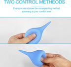 2 Pack Ear Syringe 2oz / 60ml Hand Bulb Syringe Ear Washing Squeeze Bulb, Rubber Squeeze Bulb Ear Syringe Ball Laboratory Tool