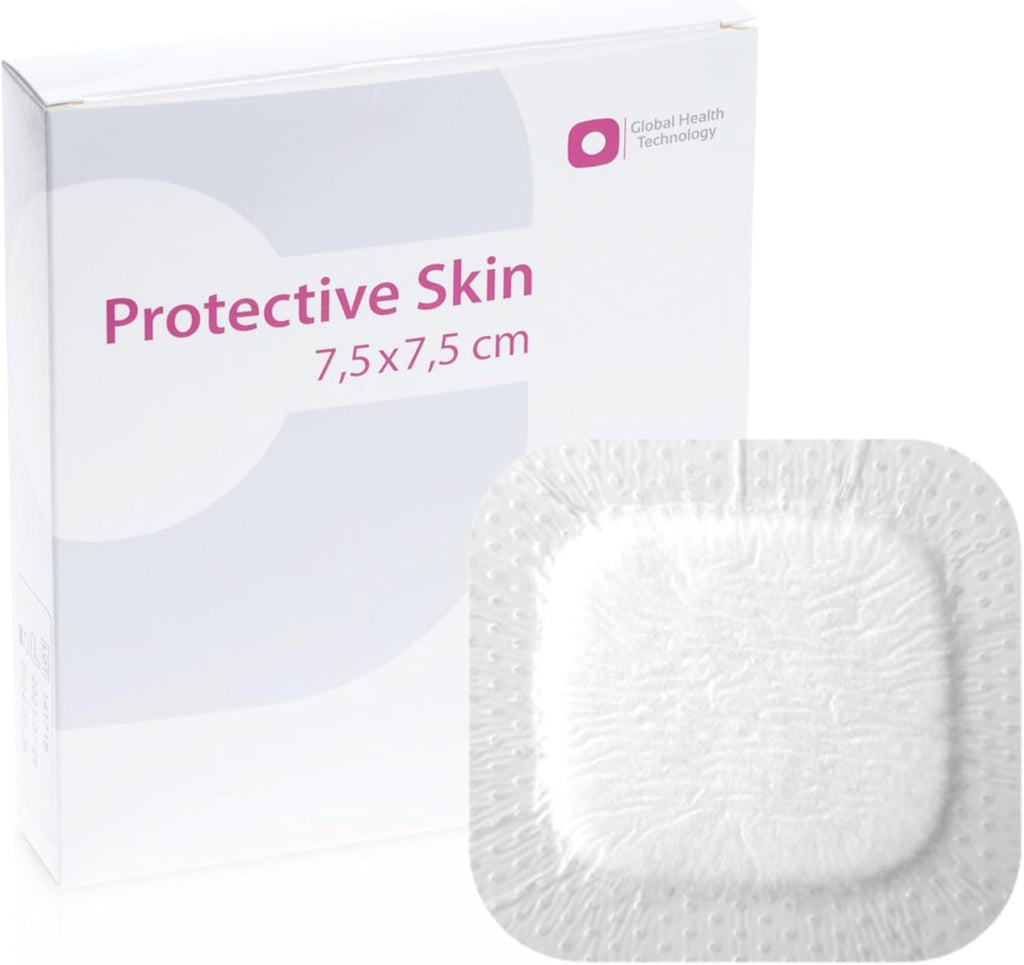Protective Wound Care Supplies Silicone 7.5 cm 10 pieces