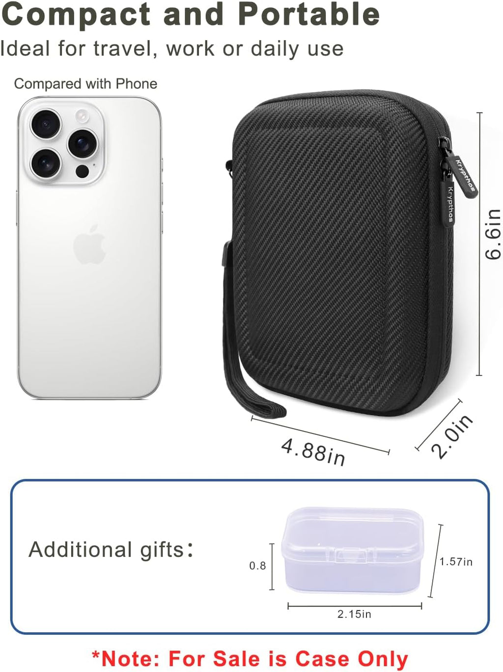 Diabetic Supplies Travel Case for Glucose Meter Diabetes Testing Kit-Black | Portable Diabetes Testing Kit Storage Organizer Bag for Diabetes Blood Sugar Test Strips, Lancets, Lancing Device
