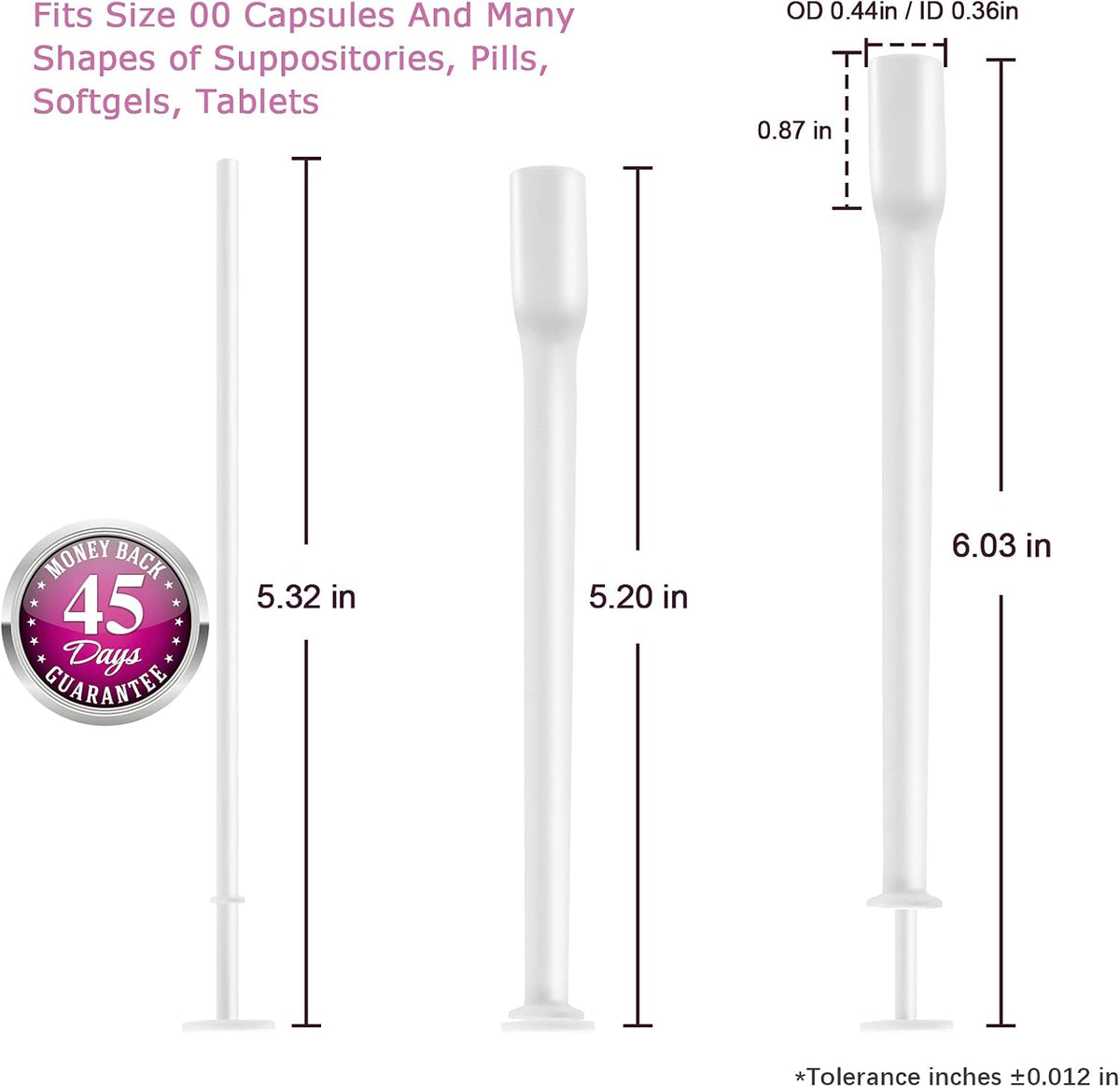 Nieteyrue Applicators and Syringes Disposable Individually Wrapped