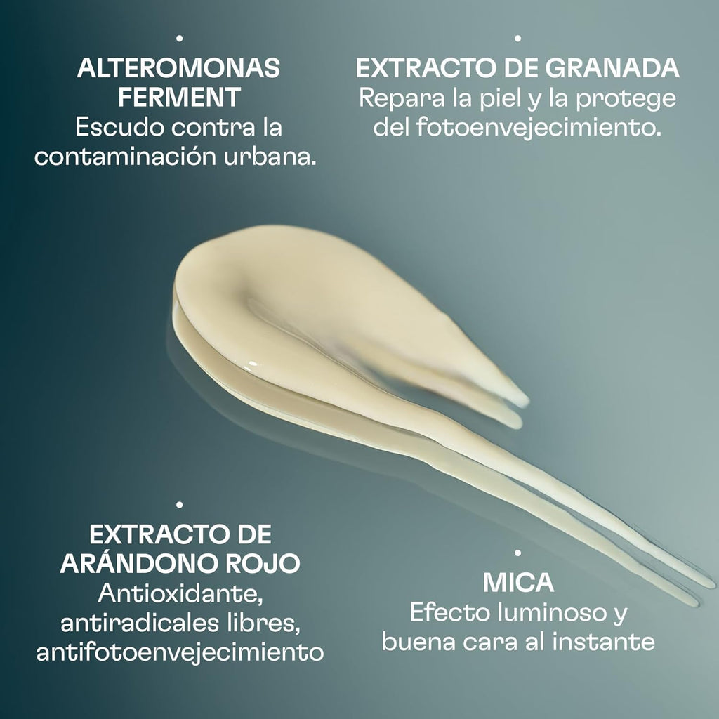 BINOMIAL - Urban Barrier | Moisturizing Cream with SPF 30 | Antioxidant Face Shield | Luminosity/Glow Effect | Skincare | 50 ml
