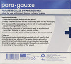 Livingstone Paraffin Gauze Swab Dressings 10 x 10 cm Sterile Single Pack 10/Box