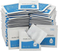 100 Pcs 0.9% Saline Wipes, Sodium Chloride Alcohol Free Cleansing Wipes, Individually Wrapped Gentle Skin Wipe for First Aid Wound Care Piercing Aftercare, Portable Sterile Cleaning Pads (60 x 60 mm)