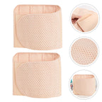 SUPVOX Belly Recovery Belts Workout Slimming Belly Bands for Women Premium Breathable Fabric Postpartum Support Abdominal Compression 95X23Cm Beige