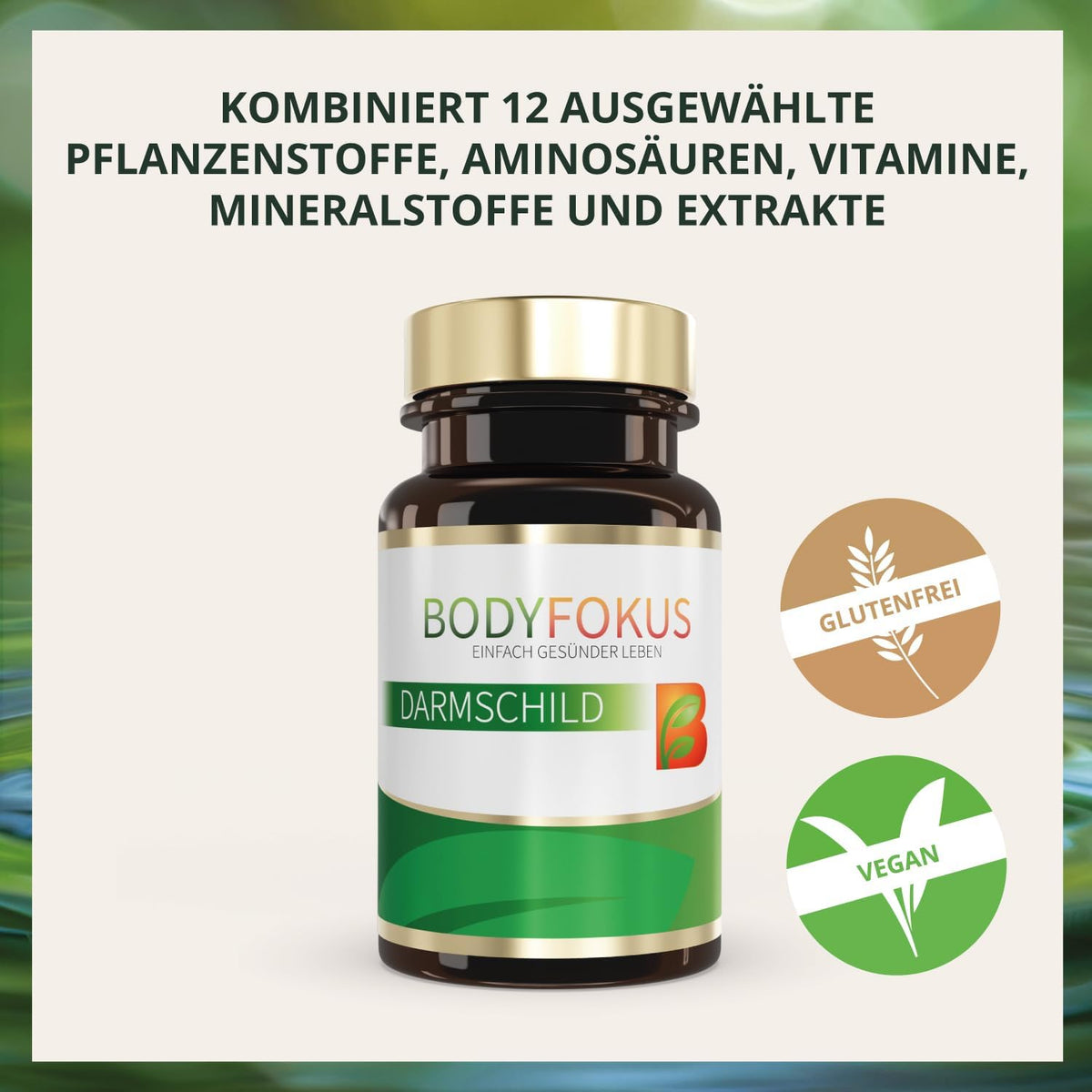 BodyFokus Dietary Supplements 60 capsules
