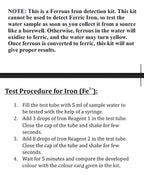 BIONIX Iron Test Kit (100 Test).