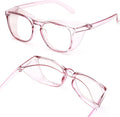 JOO'RTI Anti-Fog Safety Goggles Anti-Blue Light Saftey Glasses Anti-Dust Protective Eyewear for Women and Men