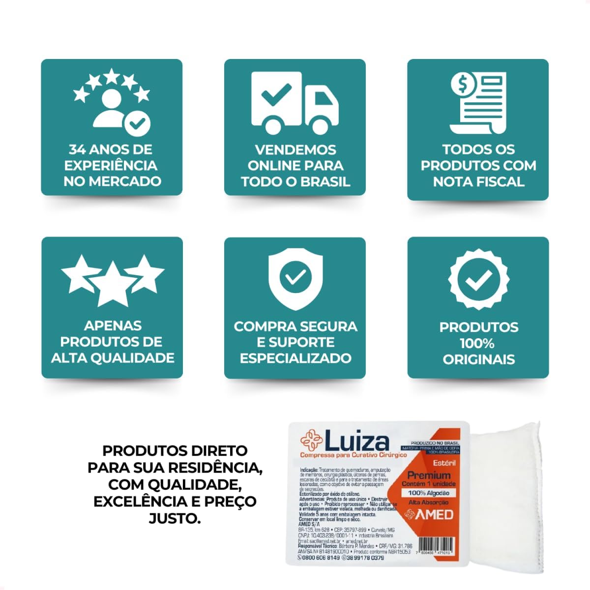 Gauze and Wound Dressings Sterile 10cm 50cm