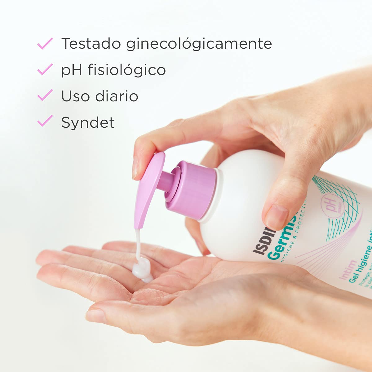 ISDIN Germisdin Intimate Hygiene, Daily Gentle Gel - Protects, Hydrates and Regulates the pH of the Intimate Area