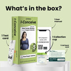 NeoDocs I-Conceive Ovulation Test Kit for Women | Ovulation Kit with 5 Ovulation Strips Tests | Accurate Results | Easy At-Home Fertility Testing