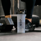 BlenderBottle Classic V2 Plastic Shaker Bottle 28 oz Clear/Black