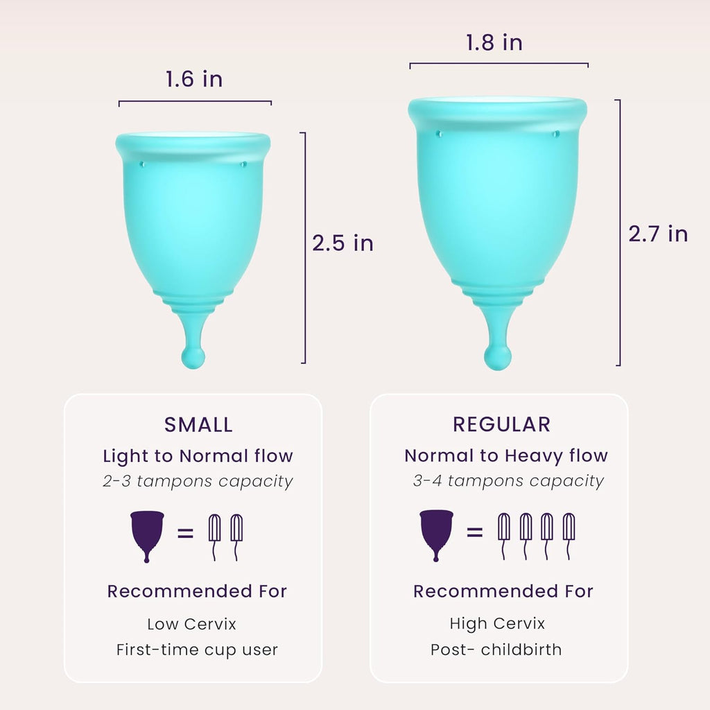 Menstrual Cups and Discs Reusable Silicone 1 g