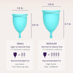 Menstrual Cups and Discs Reusable Silicone 1 g