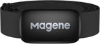 Magene H64 Heart Rate Monitor, Heart Rate Sensor Chest Strap, Protocol ANT+/Bluetooth, Compatible with iOS/Android APPs (New H64)