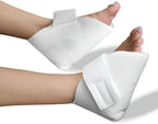 OrtoPrime heel protectors for pressure ulcers 2 pack fleece heel protectors for bed wheelchair sheepskin heel protector for pressure ulcers