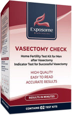 Vasectomy Home Test Kit. (Contains 2 Tests)