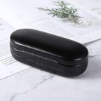 AITIME 2 in 1 Contact Lens and Glasses Case Combo,Contact Travel Case Kit | Double Sided Eye Contact Case with Remover Tool,Storage Organizer Accessories,Cute Eyeglasses Case with Contact Holder