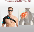 Shoulder Brace, Shoulder Support for Sports Training and Injury Recovery, Red Medium Size Shoulder Brace for Daily Pain Management and Physical Therapy