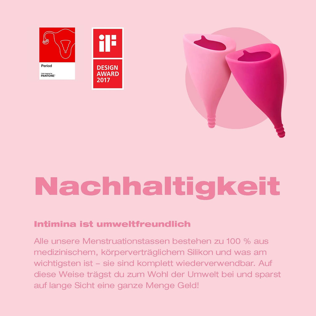 INTIMINA Menstrual Cups and Discs