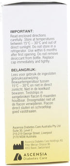 Ketostix Reagent Strips for Urinalysis, Measure Ketone Levels, 50-Count