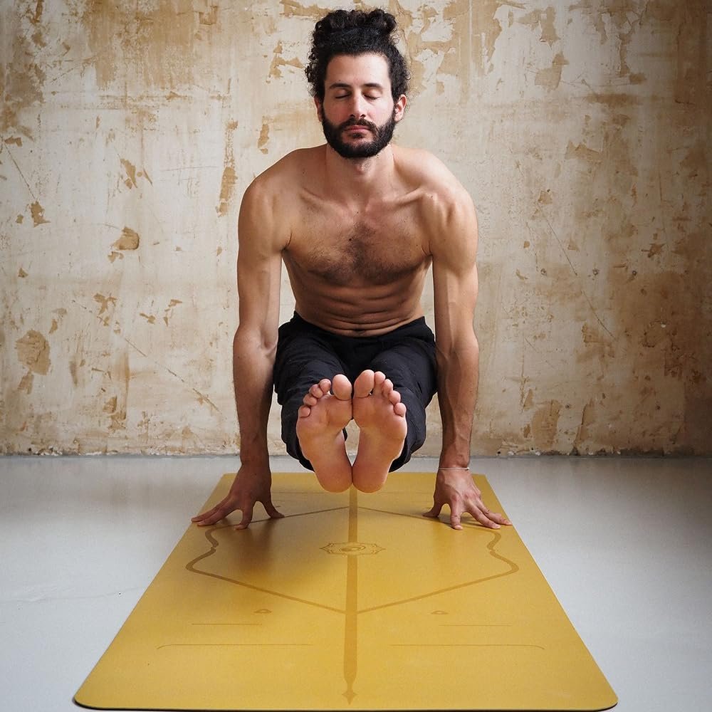 Liforme Classic Yoga Mat - Patented Alignment Design, Ultimate Grip