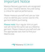 Marena SFBHS Women’s Girdle with High Back, Short-Length - Post-Surgical Shapewear Support