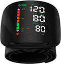 Double love Wrist Blood Pressure Monitor Led Display Black | Touch Screen Wrist Blood Pressure Cuff 99x2 Reading Memory Wrist Bp Monitor with Carrying Case