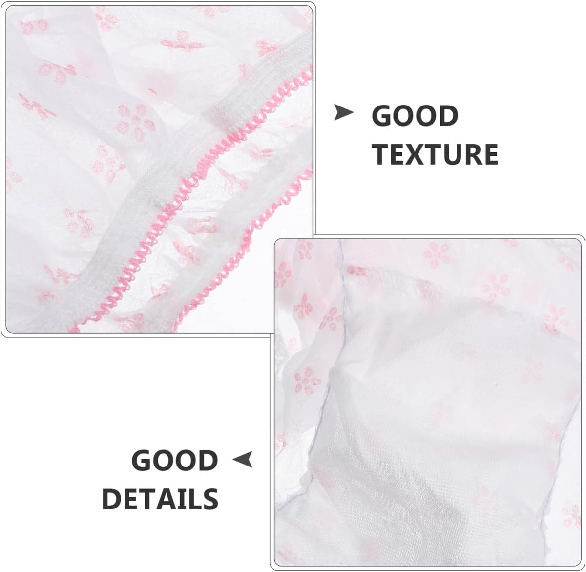 SHERCHPRY 7 Pieces Disposable Panties Postpartum Size L Lightweight Breathable Elastic Non-Woven Maternity Underwear for Women in Travel and Postpartum