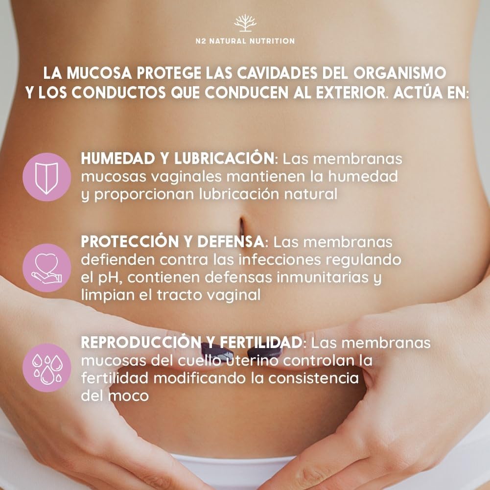 Probiotics Woman Flora Intima. 6 Different Strains. Fights and Prevents Vaginal and Urinary Infections. Improves the Mucosa and Strengthens the Vaginal Flora 30 Capsules. CE. N2 Natural Nutrition
