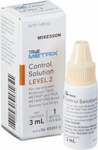 McKesson True METRIX Blood Glucose Testing Control Solution, 3 mL, 1 ct | Level 2, Vial